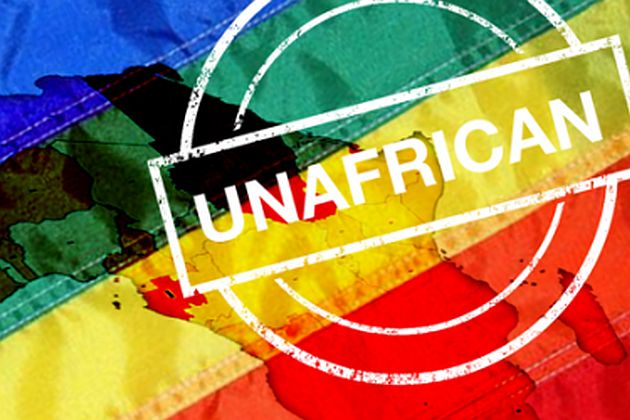 Die Behauptung, Homosexualität sei „unafrikanisch“, ignoriert die zahlreichen Belege für die Existenz gleichgeschlechtlicher Praktiken, Beziehungen und Lebensformen im vorkolonialen Afrika Die Behauptung, Homosexualität sei „unafrikanisch“, ignoriert die zahlreichen Belege für die Existenz gleichgeschlechtlicher Praktiken, Beziehungen und Lebensformen im vorkolonialen Afrika