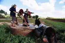 “Retrieving water from a well” (Morocco)