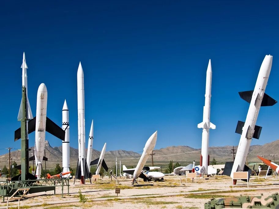 White Sands Missile Range Museum - Raketen-Museum - in New Mexico, USA