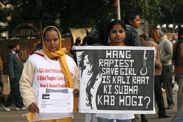 Protesters seeking justice for rape victim