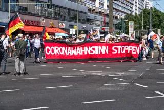 Rechtsoffene Corona-Leugner*innen Demo am 01.08.2020 in Berlin