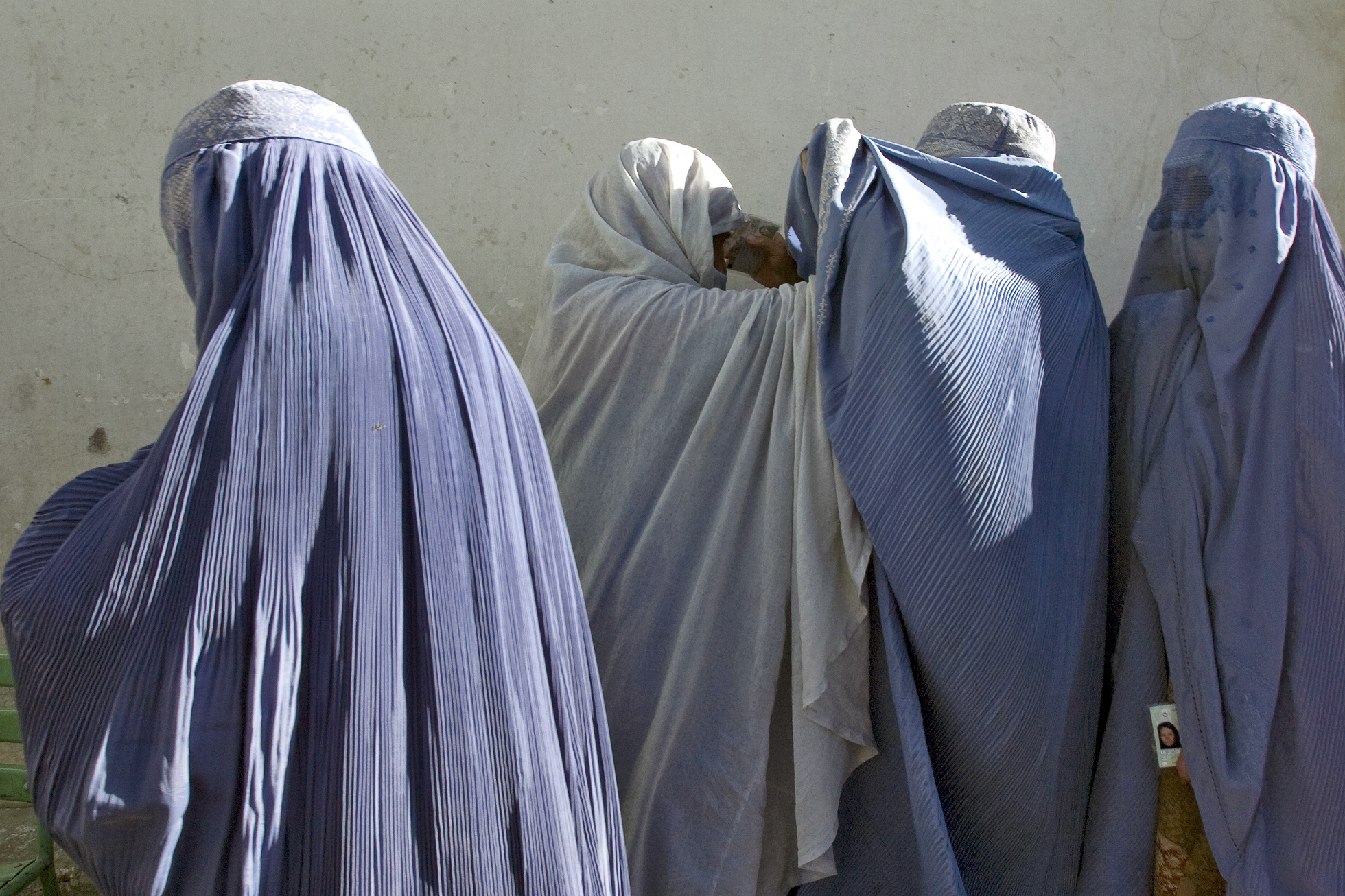 Women in Afghanistan Women in Afghanistan wearing burkas